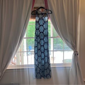 Lily Pulitzer Treena Hay Sailor Maxi Dress